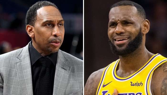 Stephen A Smith a eu des mots très forts face à la discrétion de LeBron sur le vaccin contre le Covid