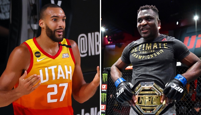 Rudy Gobert a réagi au combat de Francis Ngannou lors de l'UFC 260 face à Stipe Miocic