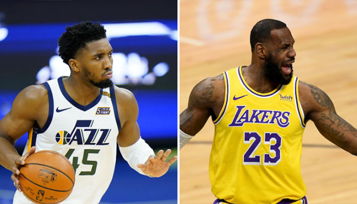 Nba Donovan Mitchell Repond Sechement A Lebron