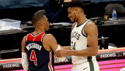 NBA – La très étrange scène entre Giannis et Westbrook en fin de match