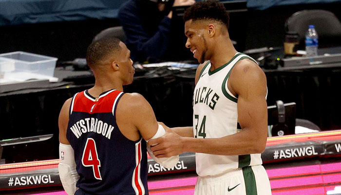 La très étrange scène entre Giannis et Westbrook en fin de match NBA