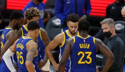 NBA – En l’absence de Steph Curry, Steve Kerr fait un changement définitif dans son 5