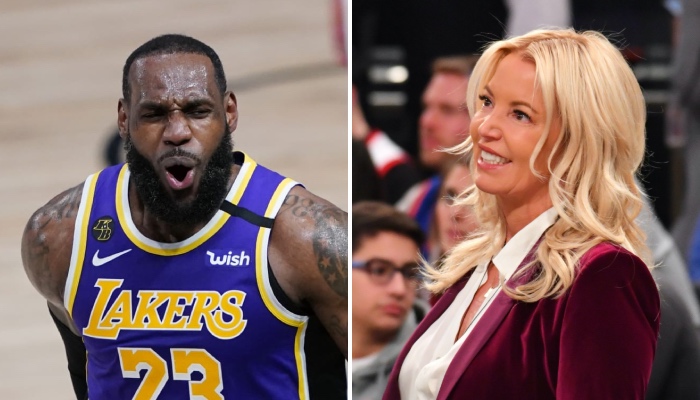 La superstar NBA des Los Angeles Lakers, LeBron James, impressionnée devant l'effort financier que serait prête à réaliser la propriétaire de la franchise, Jeanie Buss, pour maintenir l'équipe au sommet