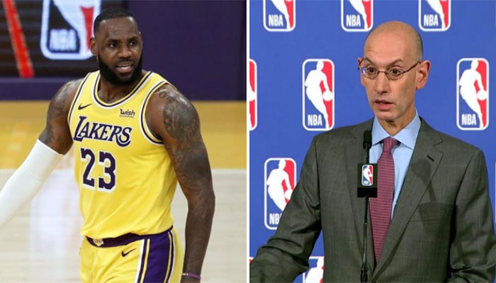 Adam Silver répond aux critiques de LeBron NBA