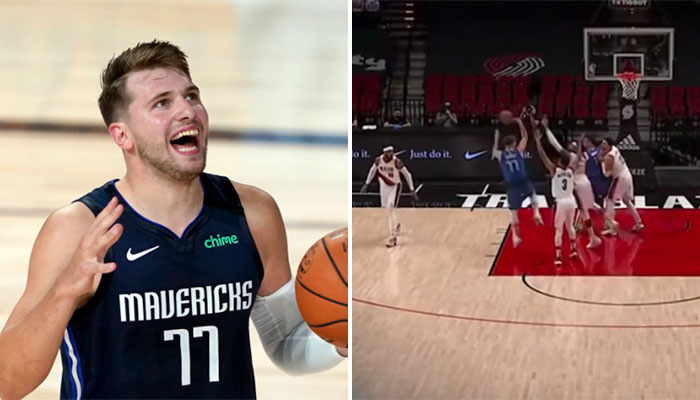 La passe totalement folle réussie par Luka Doncic ! NBA