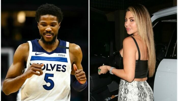 Malik Beasley et Larsa Pippen