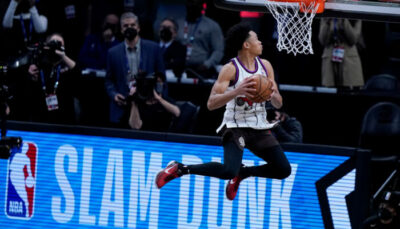 NBA – La star qui a joué un rôle inattendu dans le Slam Dunk Contest hier