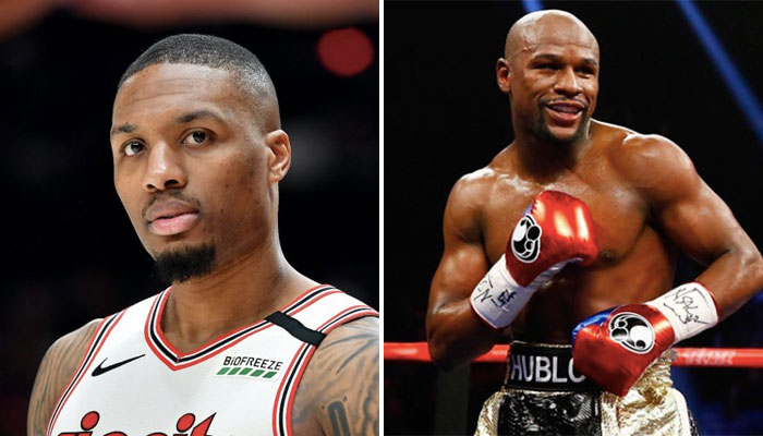 Damian Lillard en NBA évoque Floyd Mayweather