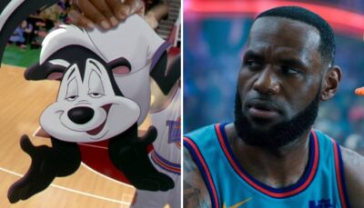 NBA – Pépé le Putois viré de Space Jam 2, sa scène avec LeBron jetée à la poubelle !