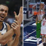 NBA – Rudy Gobert se fait salement contrer au cercle !