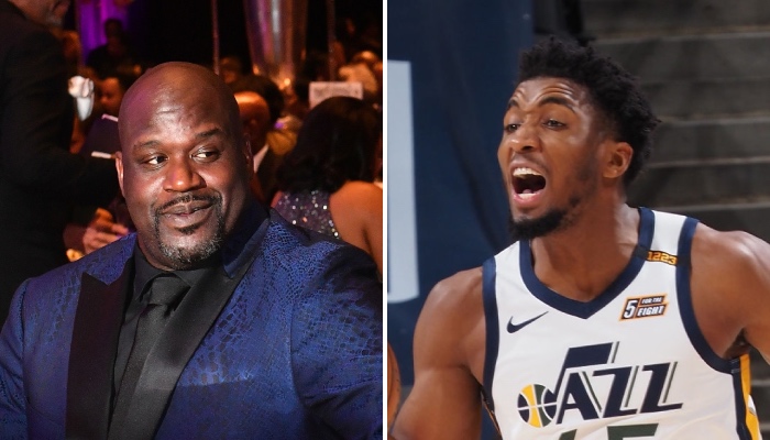 La légende NBA, Shaquille O'Neal, a révélé pourquoi il avait effectué des commentaires aussi négatifs au sujet de l'arrière du Utah Jazz, Donovan Mitchell