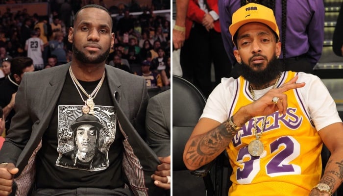 LeBron James a rendu un bel hommage au rappeur Nipsey Hussle