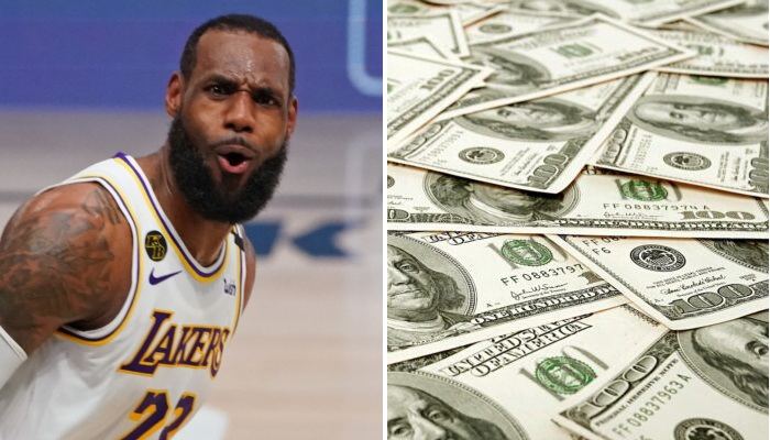 NBA LeBron James a encore touché le pactole