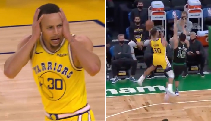 Stephen Curry a encore une fois impressionné avec un tir à 3 points incroyable pour les Warriors