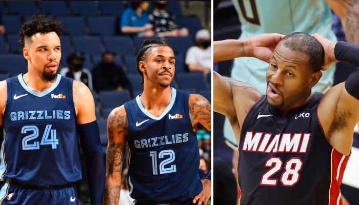 Les deux jeunes arrières NBA des Memphis Grizzlies, Dillon Brooks et Ja Morant, ont de nouveau tacle leur ancien coéquipiers, Andre Iguodala, désormais joueur du Miami Heat
