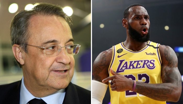 Le président du club de football du Real Madrid, Florentino Perez, désormais dirigeant de la Super Ligue nouvellement créée, s'est attaqué à son nouvel ennemi, l'UEFA, en citant la superstar NBA des Los Angeles Lakers, LeBron James