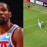 NBA – Kevin Durant abasourdi par un tacle de boucher sur un de ses joueurs