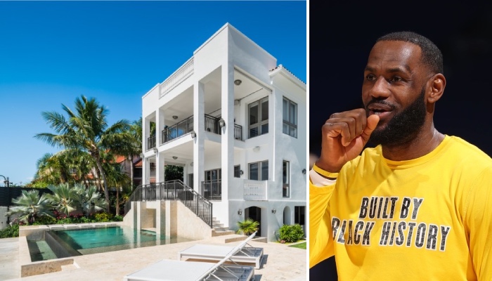 La superstar NBA des Los Angeles Lakers, LeBron James, vient de voir sa magnifique ancienne maison située à Miami se vendre pour près de 13 millions de dollars