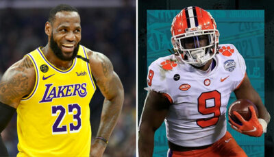 NBA – LeBron, Lillard… : les stars réagissent à la draft NFL !