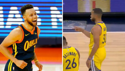 NBA – Le panier complètement fou lâché par Steph Curry