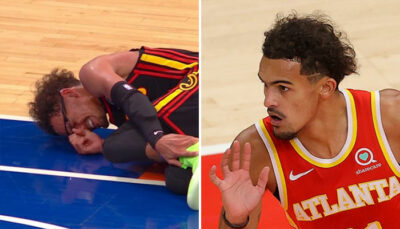 NBA – Trae Young réagit après les images de sa vilaine blessure