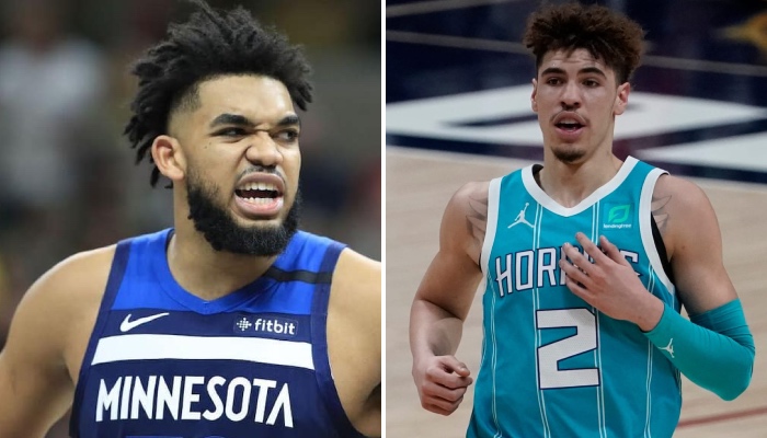 KAT a encore tancé LaMelo Ball pour le titre de rookie de l'année