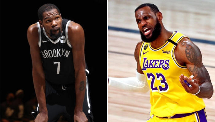 NBA KD a snobé LeBron