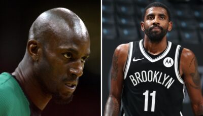 NBA – Kevin Garnett furax après le geste polémique de Kyrie sur le logo des Celtics !