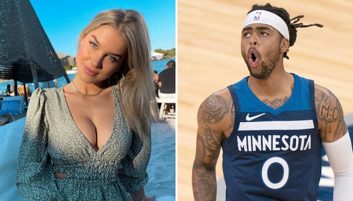 D'Angelo Russell a fêté l'anniversaire de sa copine Laura Ivaniukas avant de détruire le Magic