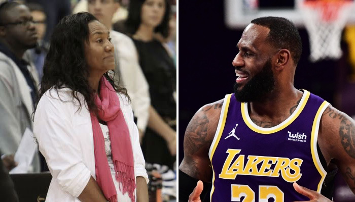 NBA Gloria James réagit au game winner de son fils