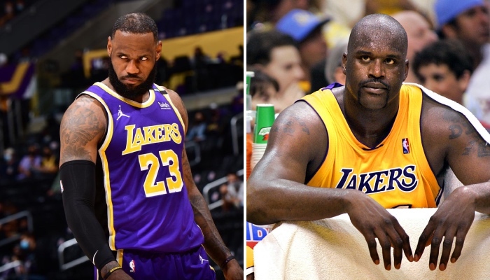 Shaquille O'Neal a enragé après avoir été mis au même niveau que LeBron James