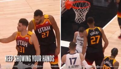 NBA – Les images et paroles impressionnantes de Rudy Gobert en plein match