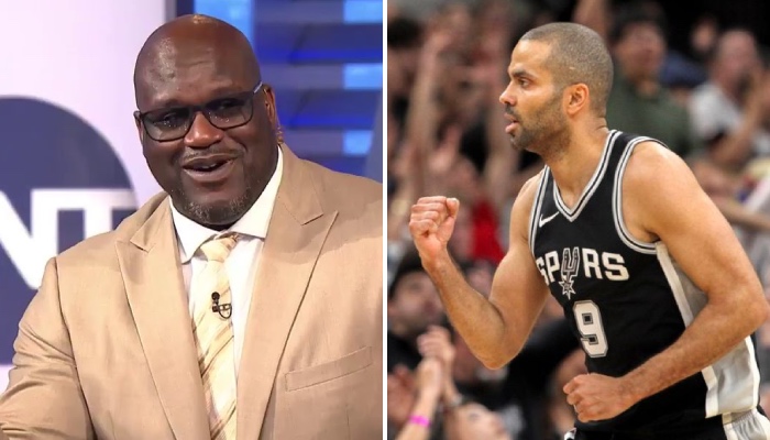 Tony Parker a été complimenté par Shaquille O'Neal