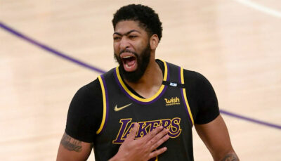 NBA – Anthony Davis cash sur le niveau actuel des Lakers !