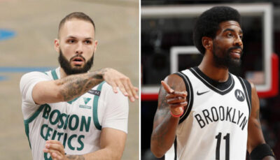 NBA – Evan Fournier termine au sol après un show Kyrie Irving !