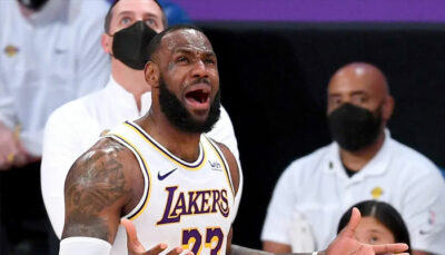 NBA – LeBron James joue devant son sosie pour Halloween, il réagit et fait le buzz !