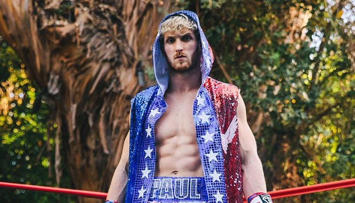 Logan Paul en tenue de combat