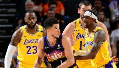 NBA – Un Laker demande une suspension pour Devin Booker !