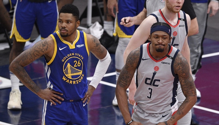 L'arrière des Golden State Warriors, Kent Bazemore, a répondu à la star des Washington Wizards, Bradley Beal, qui n'avait pas apprécié sa mauvaise blague le concernant