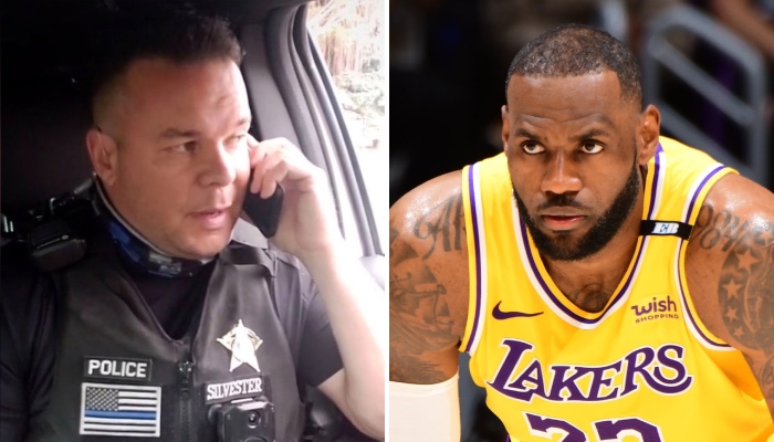 Nate Silvester, le policier viré à cause de sa vidéo virale ridiculisant la star NBA des Los Angeles Lakers, LeBron James, a réagi à son licenciement avec fureur