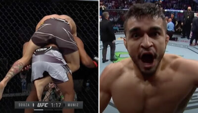 UFC – Andre Muniz brise le bras de son adversaire, combat terminé !