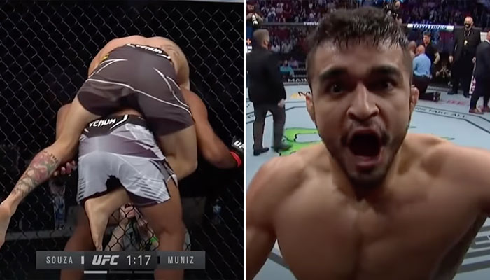 Andre Muniz casse le bras de Jacare Ronaldo Souza à l'UFC (vidéo)