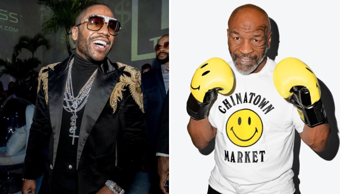 Mie Tyson et Floyd Mayweather tout sourire