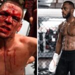 UFC – De retour, Nate Diaz envoie un tacle sauvage à Leon Edwards !