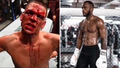 UFC – De retour, Nate Diaz envoie un tacle sauvage à Leon Edwards !