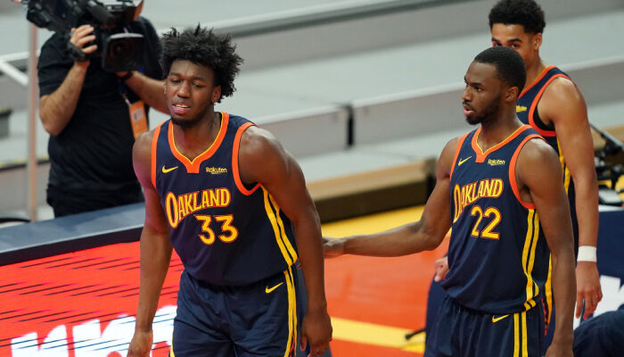 NBA James Wiseman et Andrew Wiggins