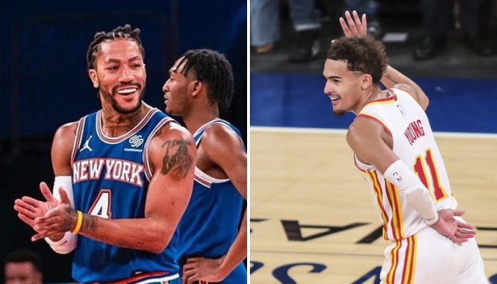 Derrick Rose a fait un beau cadeau à Trae Young