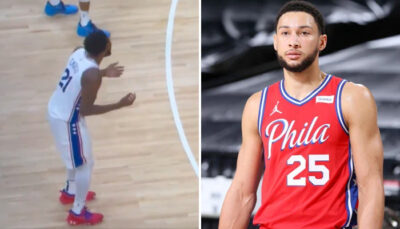 NBA – Les images virales de la réaction d’Embiid sur l’action WTF de Simmons