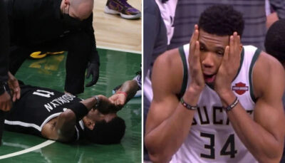 NBA – « Giannis qui aurait fait mal à Kyrie exprès ? C’est absurde »