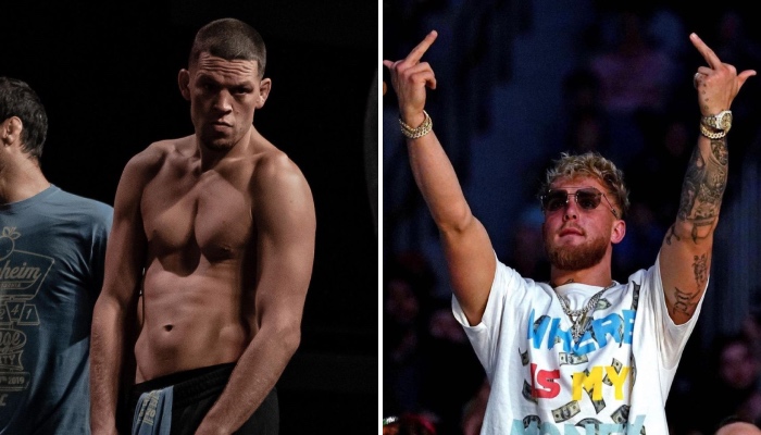 Jake Paul a tacle Nate Diaz de l'UFC